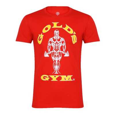 Gold´s Gym GGTS002 Muscle Joe T-Shirt - rot S