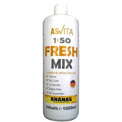 ASVita Fresh Mix Mineralgetränk 1/80 - 1L Schwarze Traube