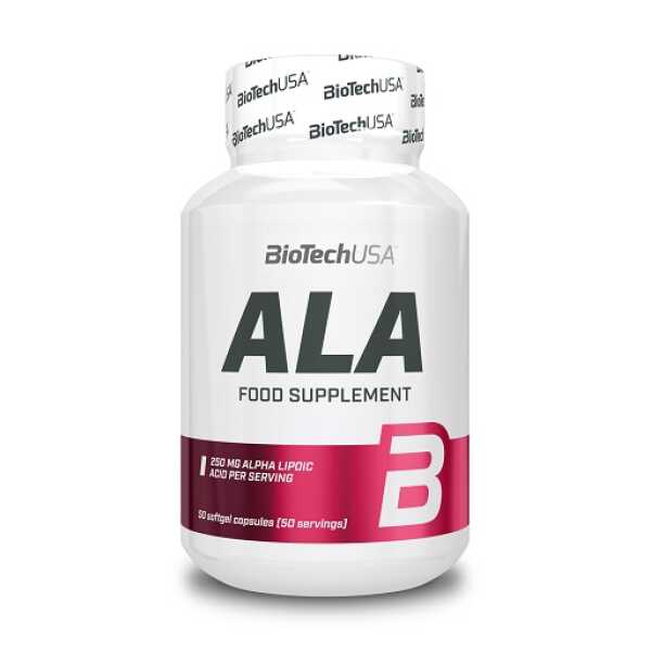 BioTech ALA alpha lipoic acid 50 caps