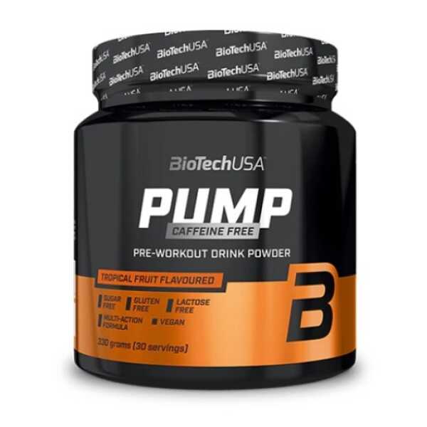 BioTech Pump Caffein Free Pre-Workout 330g (30 Serv.)