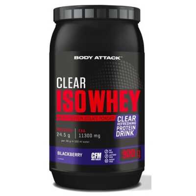 Body Attack Clear Iso Whey 900g Ice Teal Lemon