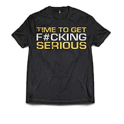 Dedicated T-Shirt "Time to get serious" L