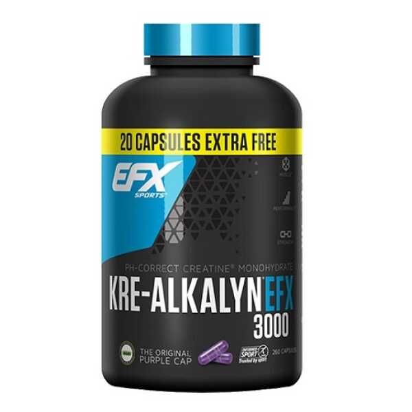 EFX Kre-Alkalyn 3000 - 260 Kapsel