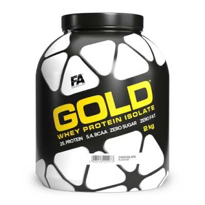 FA Nutrition Gold Whey Protein Isolate 2kg Strawberry-Banana