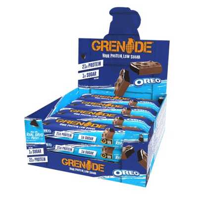 Grenade Protein Bar - 12x60g Chocolate Chip Salted Caramel