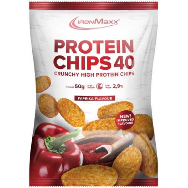 Ironmaxx Protein Chips 40 5x50g