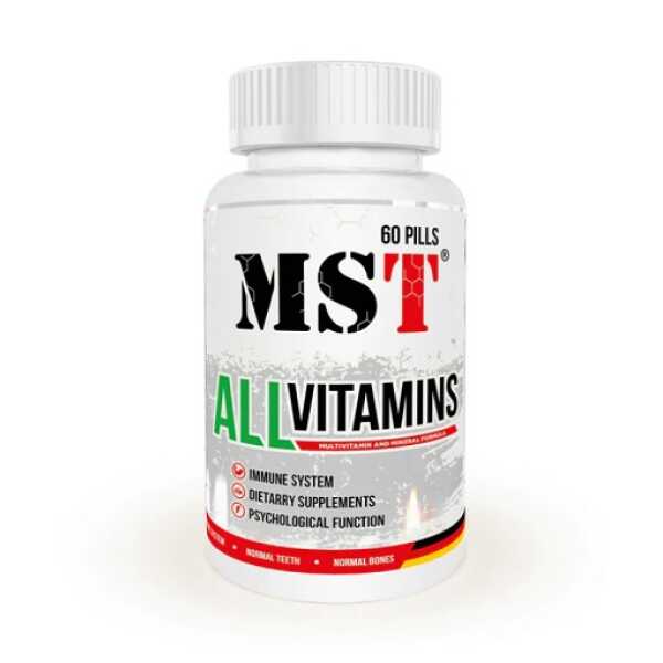 MST - All Vitamins 60 Pillen