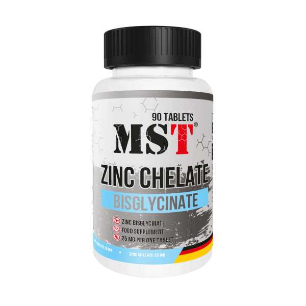 MST - Zink Chelate Bisglycinate 90 Tabletten