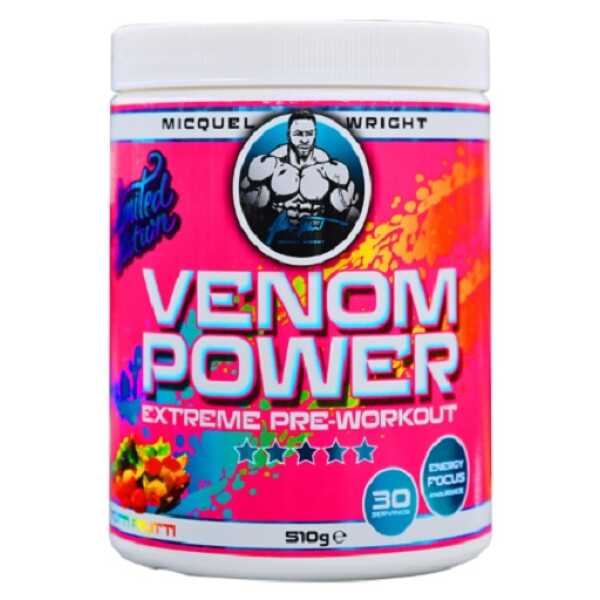 Micquel Wright Venom Power Extreme Pre Workout 510g
