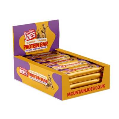 Mountain Joe's Protein Bar 12x55g Chocolate Candy Cream