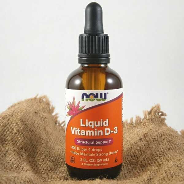 Now - Liquid Vitamin D-3 59ml