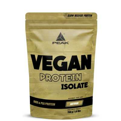 Peak Vegan Protein Isolate 750g Vanilla