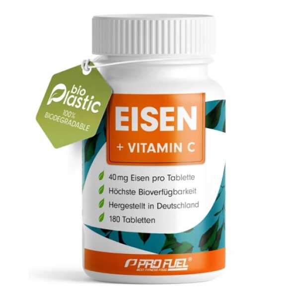 ProFuel EISEN + nat. Vitamin C 180 Tab.