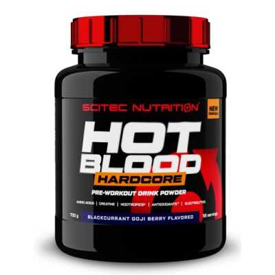 Scitec Hot Blood Hardcore 700g Blackcurrant