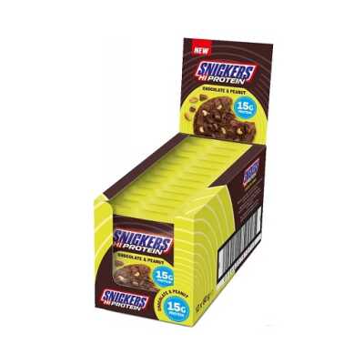 Snickers High Protein Cookie 12x60g Chocolate & Peanut