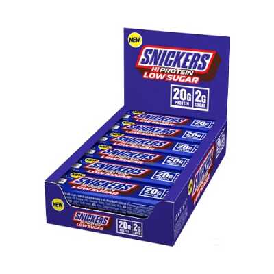 Snickers LOW SUGAR High Protein Bar (12x57g) White Chocolate