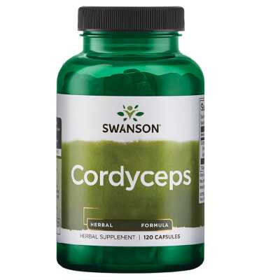 Swanson Cordyceps 600mg 60 Caps