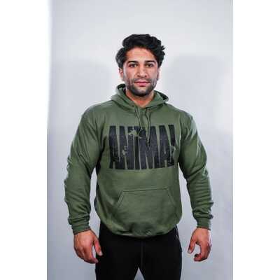 Universal Animal Hooded Sweater Military L