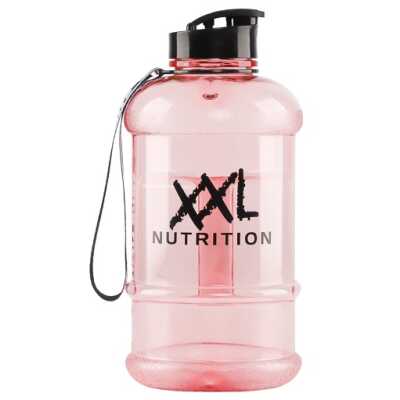 XXL Nutrition Clear Water Bottle 1,3l Rosa