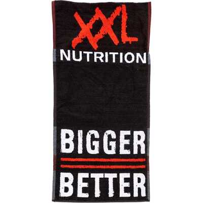XXL Nutrition Handtuch 95 x 50cm Bigger is Better / Schwarz