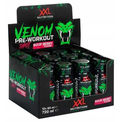 XXL Nutrition Venom Shot 12x60ml Saure Beere